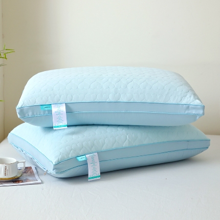 91家纺网 家纺一手货源 找家纺 兴丝露枕芯 凉感羽丝枕 夏凉枕 凉感枕 羽丝绒枕芯 中高枕 成人枕芯 夏季枕头