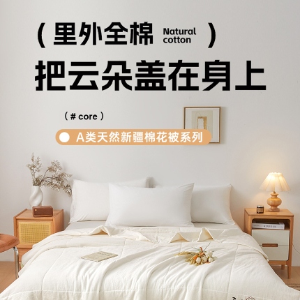 91家纺网 家纺一手货源 找家纺 极速美工  棉花被详情案例