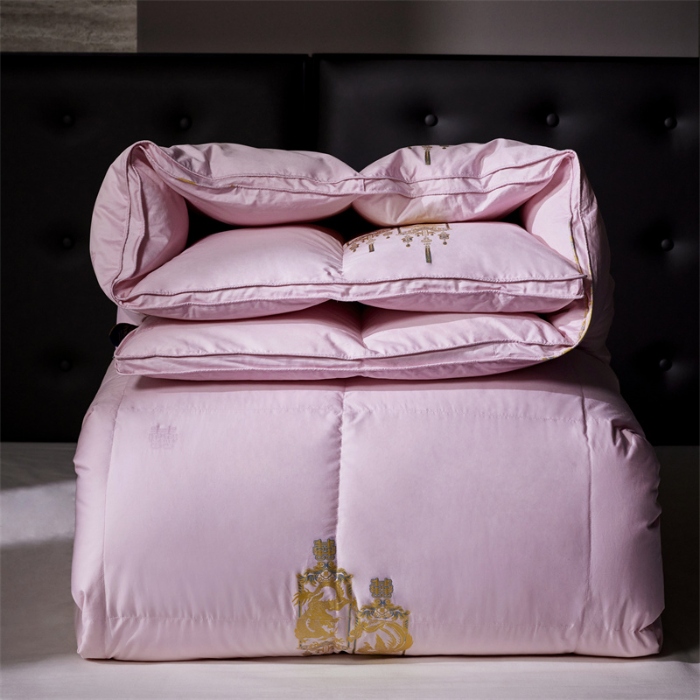 91家纺网 家纺一手货源 找家纺 （总）织梦人羽绒工厂店 2024新款新国标50绒婚庆羽绒被-鸾凤和鸣