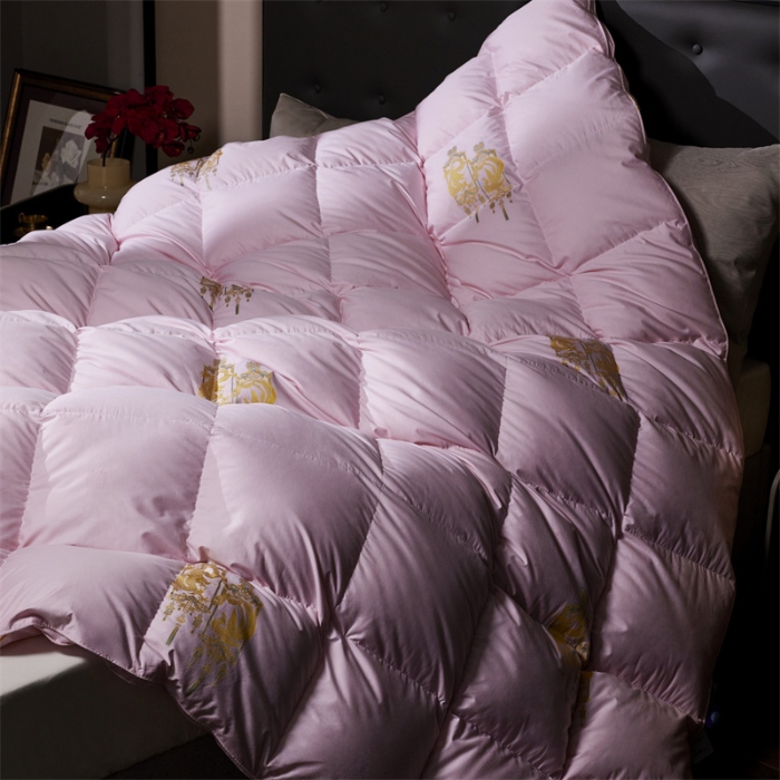 91家纺网 家纺一手货源 找家纺 （总）织梦人羽绒工厂店 2024新款新国标50绒婚庆羽绒被-鸾凤和鸣