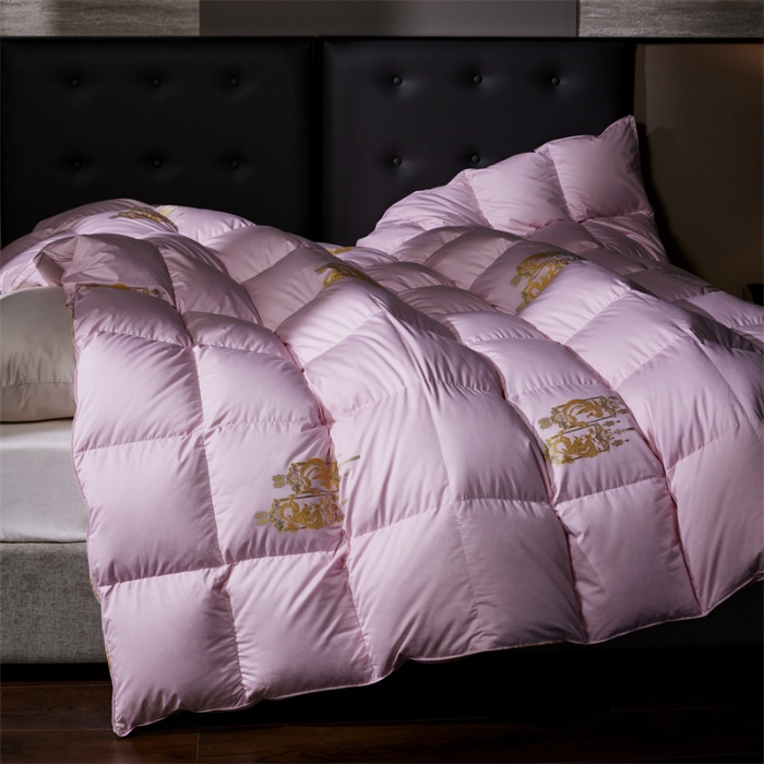 91家纺网 家纺一手货源 找家纺 （总）织梦人羽绒工厂店 2024新款新国标50绒婚庆羽绒被-鸾凤和鸣