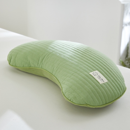 91家纺网 家纺一手货源 找家纺 （总）2025新款 全棉荞麦枕头成人月牙枕芯学生午睡枕办公室颈椎枕全荞麦枕睡觉专用枕 荞麦皮荞麦壳枕头枕芯