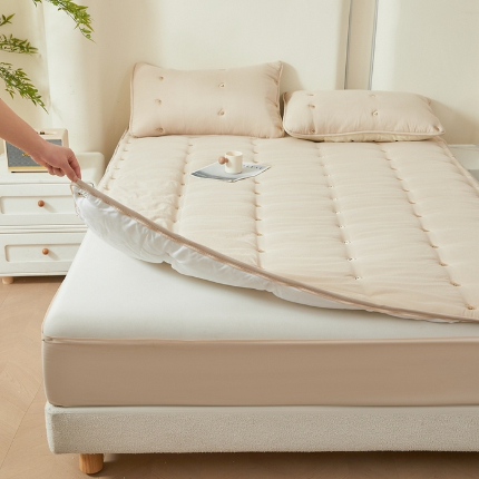 （总）推推家纺 2025新款六面全包夹棉单床笠 床笠单件