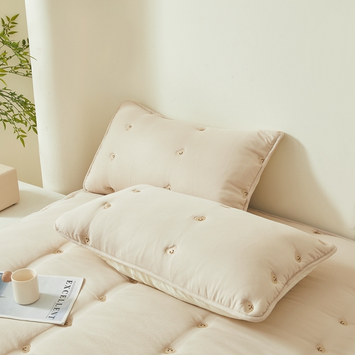 91家纺网 家纺一手货源 找家纺 （总）推推家纺 2025新款六面全包夹棉单床笠 床笠单件