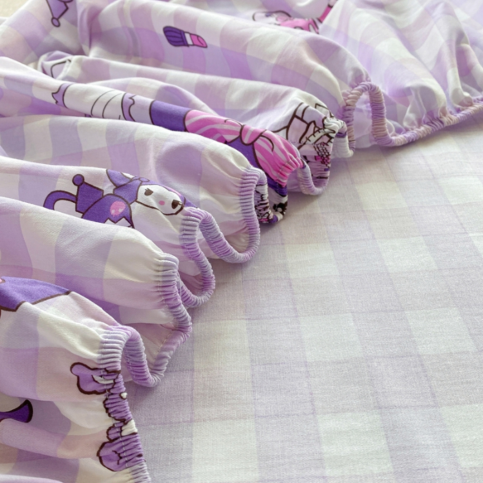 91家纺网 家纺一手货源 找家纺 （总）爱丽丝 2025新款正版授权三丽鸥全棉单床笠