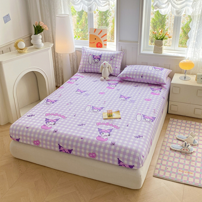 91家纺网 家纺一手货源 找家纺 （总）爱丽丝 2025新款正版授权三丽鸥全棉单床笠