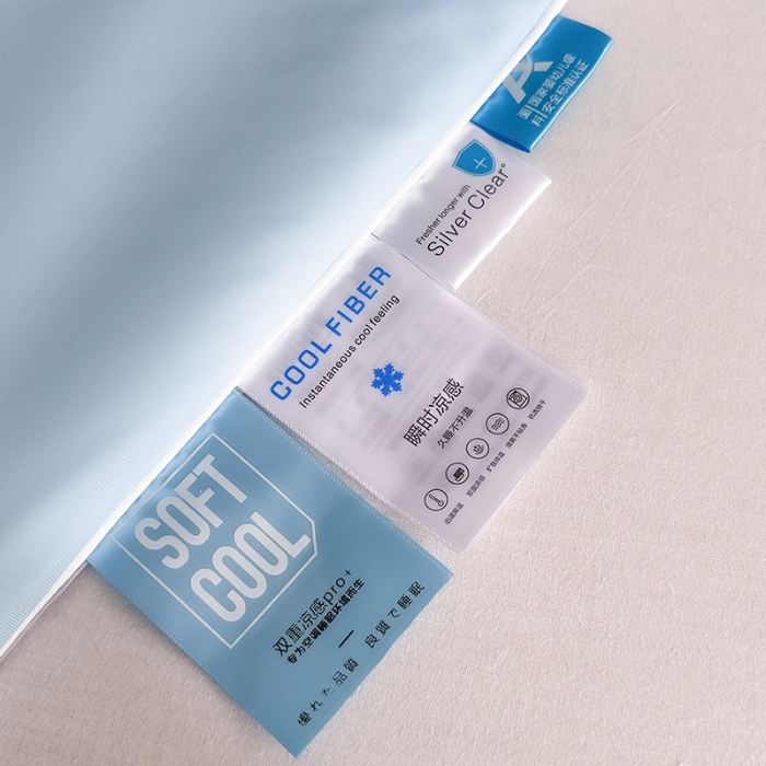 91家纺网 家纺一手货源 找家纺 （总）泰迪爱兰Teddy ISLAND 2025新款纯色冰淇淋空调被凉感夏被