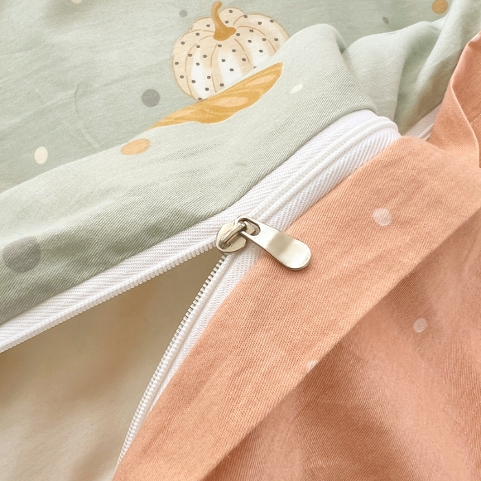 91家纺网 家纺一手货源 找家纺 （总）2025新款13070全棉纯棉小清新单被套床单枕套床品套件