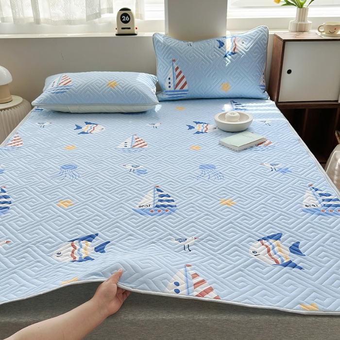 91家纺网 家纺一手货源 找家纺 （总）2025 全棉纯棉软床垫 席梦思床垫保护垫 夹棉床单床盖