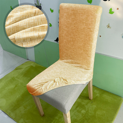 91家纺网 家纺一手货源 找家纺 壹零 弹力一体椅套 田园风椅子套 饭店酒店椅套子