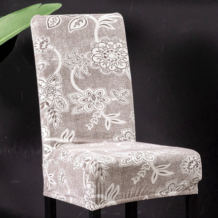 91家纺网 家纺一手货源 找家纺 壹零 弹力一体椅套 田园风椅子套 饭店酒店椅套子