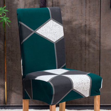 91家纺网 家纺一手货源 找家纺 壹零 弹力一体椅套 田园风椅子套 饭店酒店椅套子