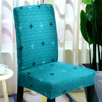 91家纺网 家纺一手货源 找家纺 壹零 弹力一体椅套 田园风椅子套 饭店酒店椅套子