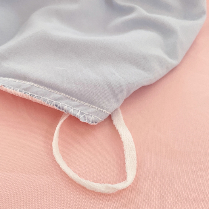 91家纺网 家纺一手货源 找家纺 （总）（总）2025新款纯色双拼水洗棉单被套床单枕套柔软舒适居家床上用品