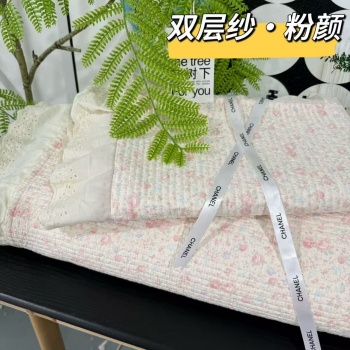 91家纺网 家纺一手货源 找家纺 （总）全棉双层纱床盖三件套 A类母婴级纯棉床盖炕盖夹棉床单
