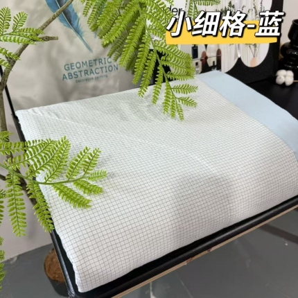 91家纺网 家纺一手货源 找家纺 （总）纯棉色织夏被（填充新疆棉花） 全棉夏凉被纯棉水洗棉双人可机洗