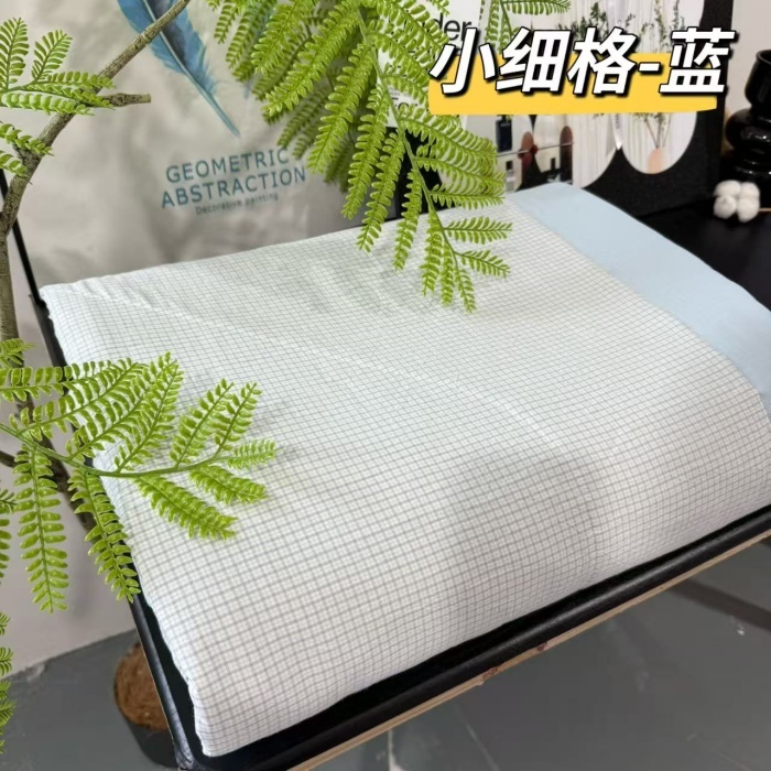 91家纺网 家纺一手货源 找家纺 （总）纯棉色织夏被（填充新疆棉花） 全棉夏凉被纯棉水洗棉双人可机洗