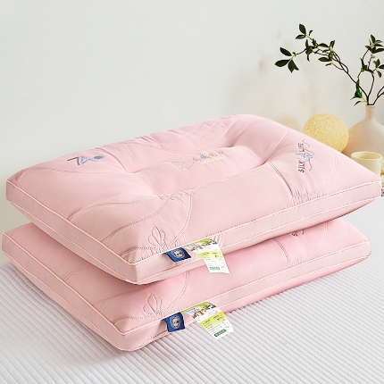 91家纺网 家纺一手货源 找家纺 兴丝露枕芯 护颈枕 羽丝枕 全棉枕芯 成人枕芯 