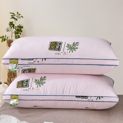 91家纺网 家纺一手货源 找家纺 兴丝露枕芯 艾草抗菌枕 羽丝枕 中高枕 护颈枕 舒适枕 直播热销款