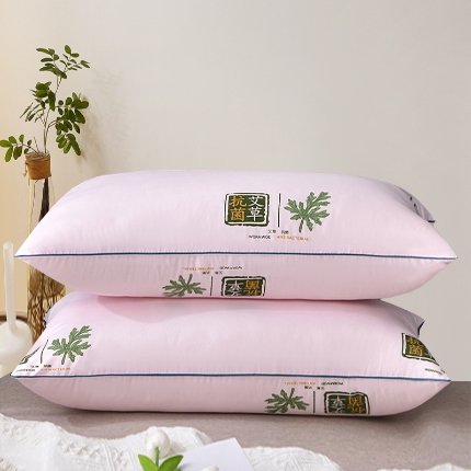 91家纺网 家纺一手货源 找家纺 兴丝露枕芯 艾草抗菌枕 羽丝枕 中高枕 护颈枕 舒适枕 直播热销款