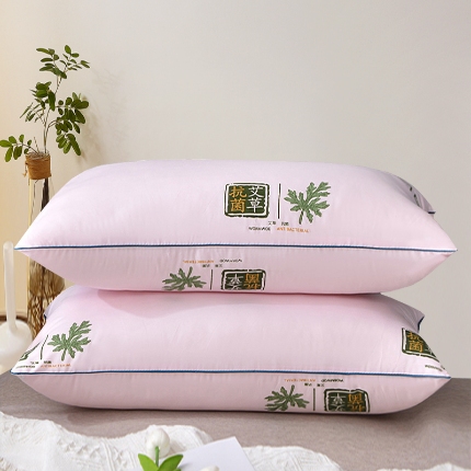 91家纺网 家纺一手货源 找家纺 兴丝露枕芯 艾草抗菌枕 羽丝枕 中高枕 护颈枕 舒适枕 直播热销款