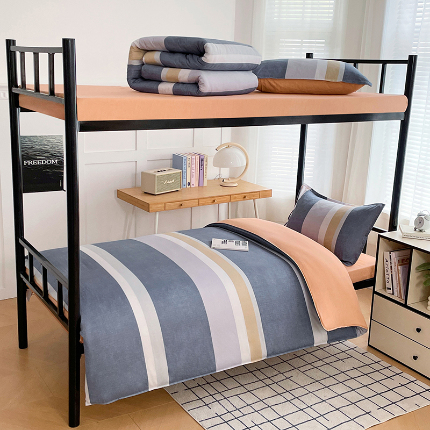 91家纺网 家纺一手货源 找家纺 （总）锦润家纺 2025新款12868床笠床垫套全棉印花学生三件套六件套多件套