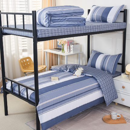 91家纺网 家纺一手货源 找家纺 （总）锦润家纺 2025新款12868床笠床垫套全棉印花学生三件套六件套多件套