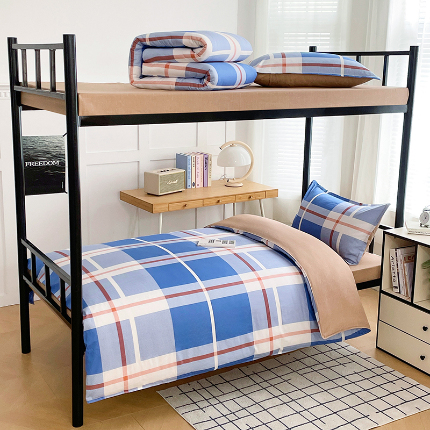 91家纺网 家纺一手货源 找家纺 （总）锦润家纺 2025新款12868床笠床垫套全棉印花学生三件套六件套多件套