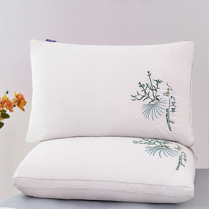 91家纺网 家纺一手货源 找家纺 兴丝露枕芯 立体艾草枕 双边立体枕 羽丝枕芯 护颈枕 成人枕头 舒适枕 中高枕