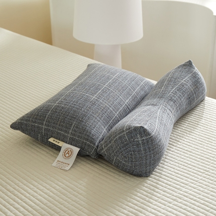 91家纺网 家纺一手货源 找家纺 （总）2025新款 全棉无印风荞麦护颈枕芯枕头 荞麦明目枕头牵引荞麦枕芯升级荞麦枕