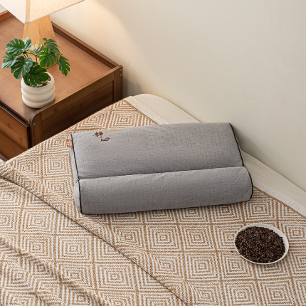 91家纺网 家纺一手货源 找家纺 （总）2025新款静心护颈枕—荞麦枕