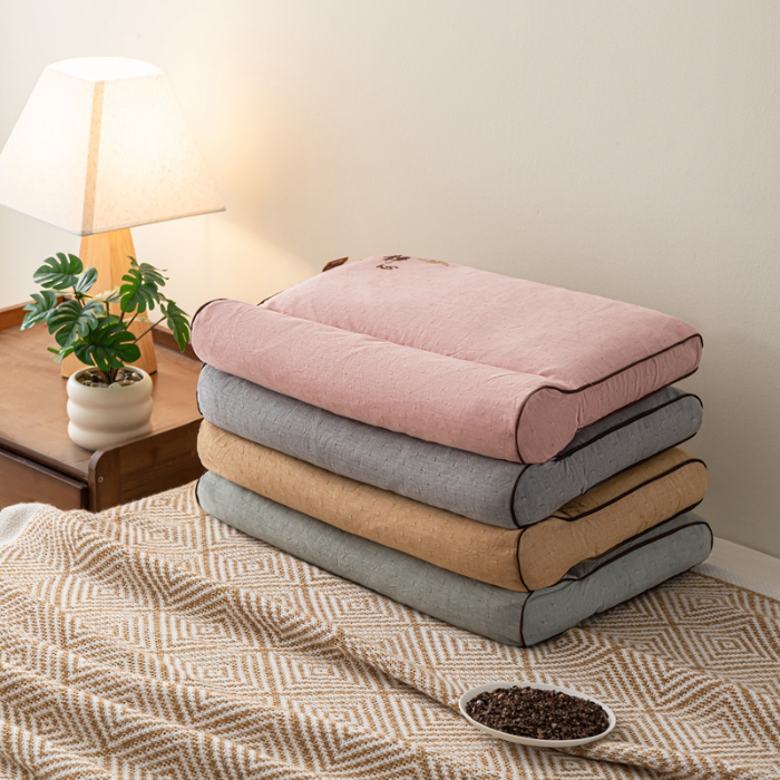 91家纺网 家纺一手货源 找家纺 （总）2025新款静心护颈枕—荞麦枕