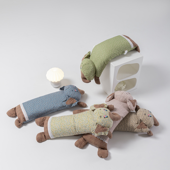 91家纺网 家纺一手货源 找家纺 （总）2025新款卡通小象—荞麦枕