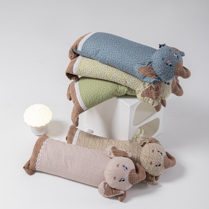 91家纺网 家纺一手货源 找家纺 （总）2025新款卡通小象—荞麦枕