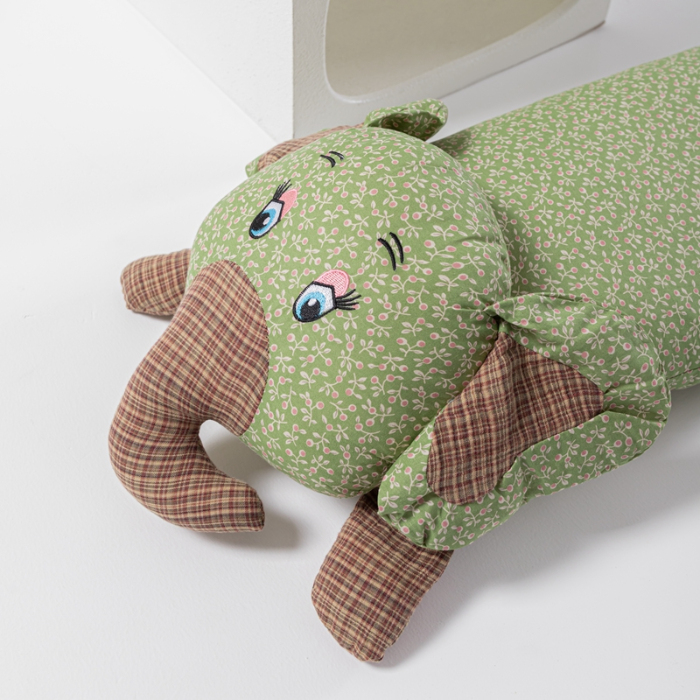 91家纺网 家纺一手货源 找家纺 （总）2025新款卡通小象—荞麦枕