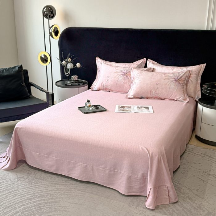 91家纺网 家纺一手货源 找家纺 （总）2024新款全棉加厚长绒棉数码印花四件套