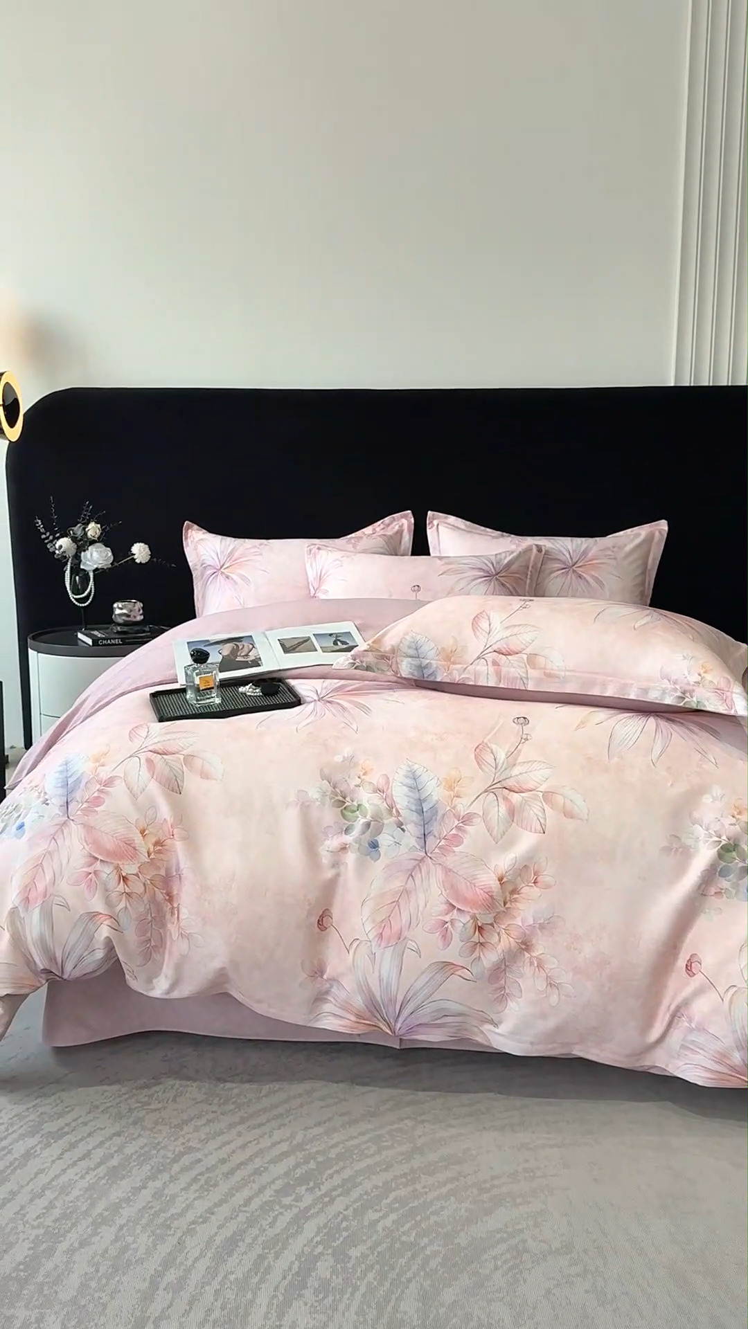 91家纺网 家纺一手货源 找家纺 （总）2024新款全棉加厚长绒棉数码印花四件套