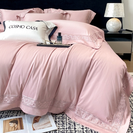 （总）星蕴家纺 2025新款双股长绒棉全棉纯棉刺绣四件套-柏林系列