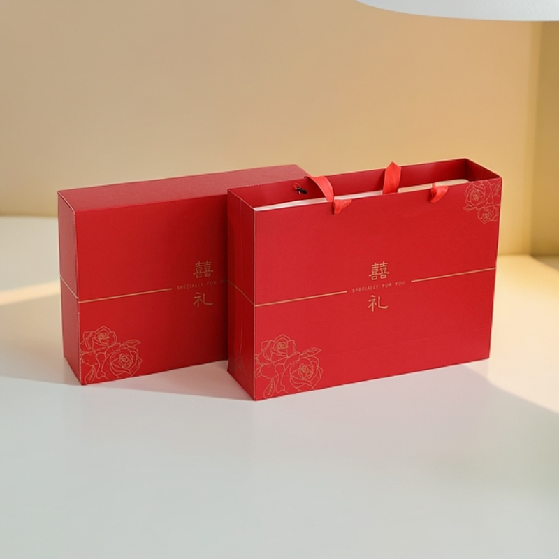 91家纺网 家纺一手货源 找家纺 金象印务 喜礼礼盒 现货新包装