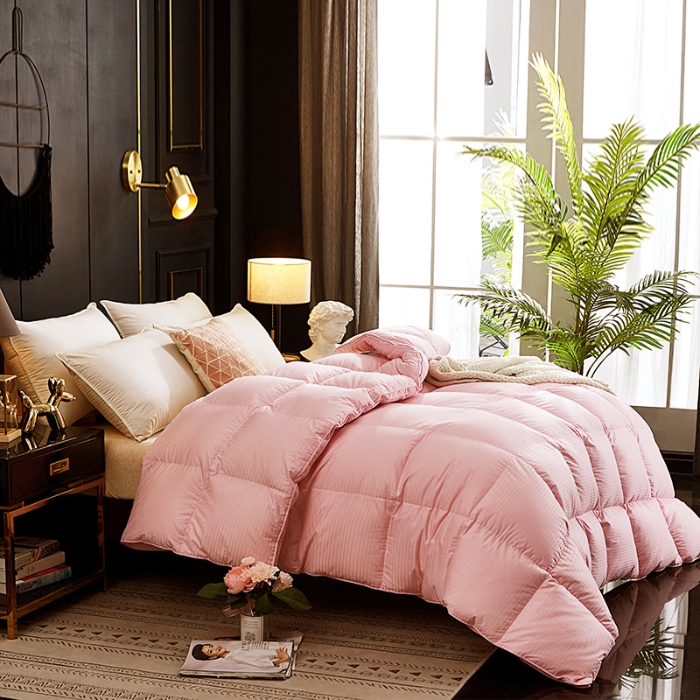 91家纺网 家纺一手货源 找家纺 50鸭绒被 全棉50鸭绒被 羽绒被