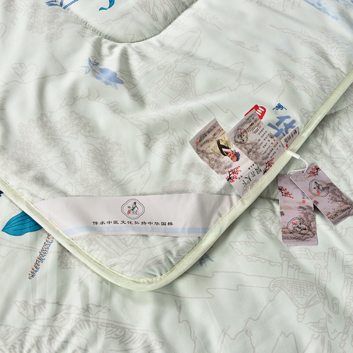 91家纺网 家纺一手货源 找家纺 （总）三国华佗东方韵百草被可实验功能性被子私域直播爆款