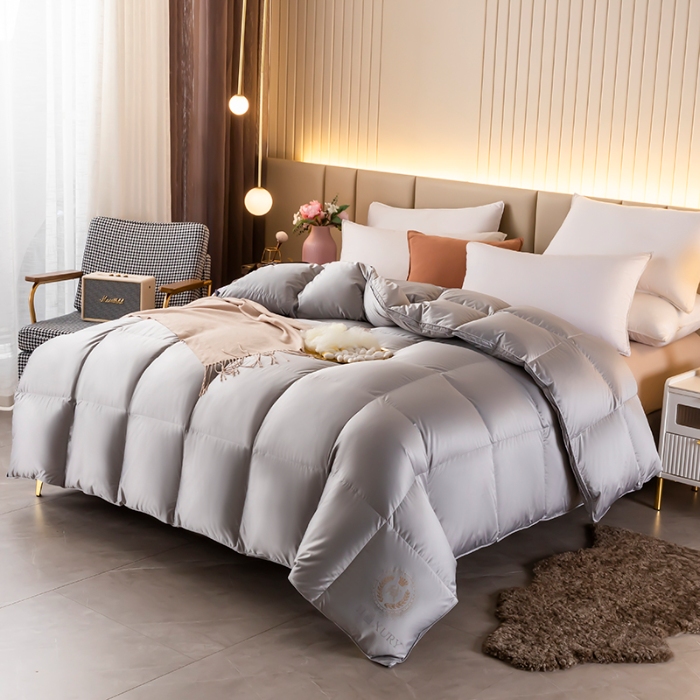 91家纺网 家纺一手货源 找家纺 50鸭绒被 真丝50鸭绒被 羽绒被