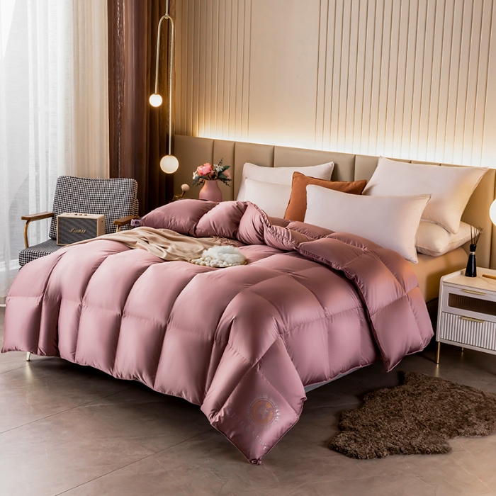 91家纺网 家纺一手货源 找家纺 50鸭绒被 真丝50鸭绒被 羽绒被