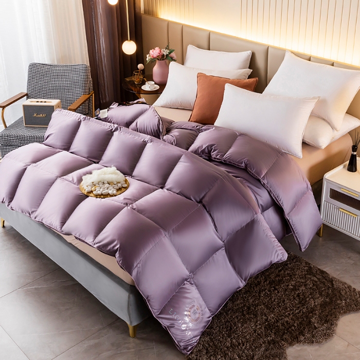 91家纺网 家纺一手货源 找家纺 50鸭绒被 真丝50鸭绒被 羽绒被