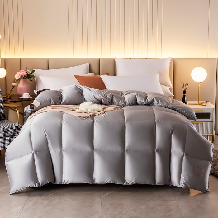 91家纺网 家纺一手货源 找家纺 50鸭绒被 真丝50鸭绒被 羽绒被