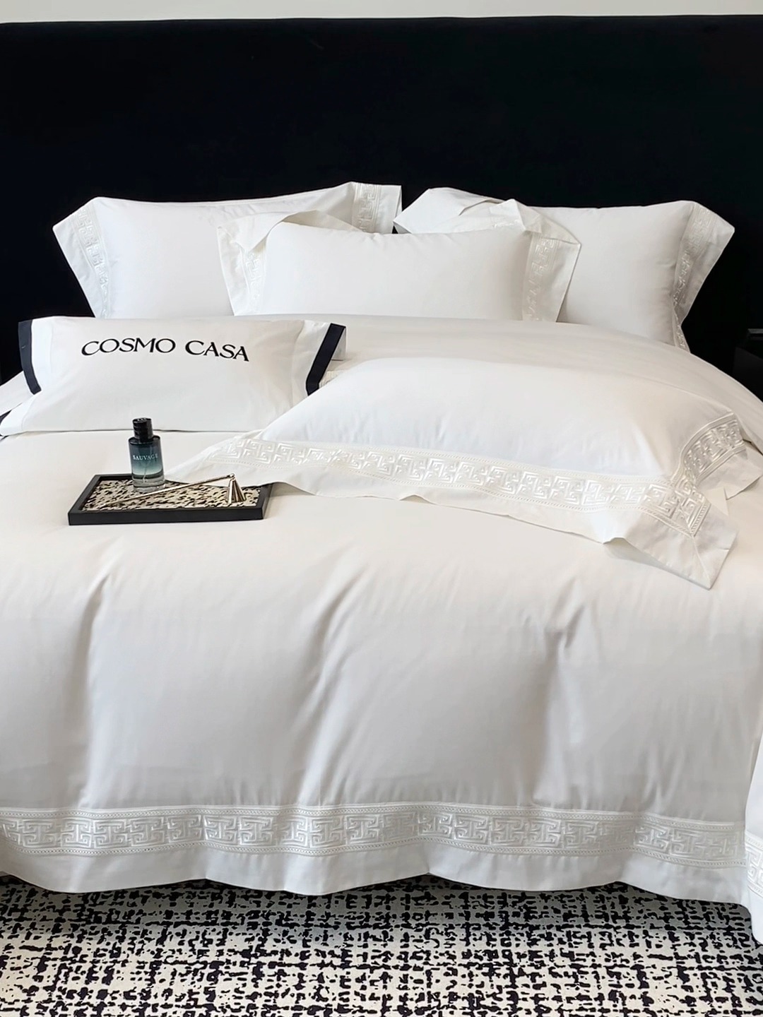 91家纺网 家纺一手货源 找家纺 （总）星蕴家纺 2025新款双股长绒棉全棉纯棉刺绣四件套-柏林系列