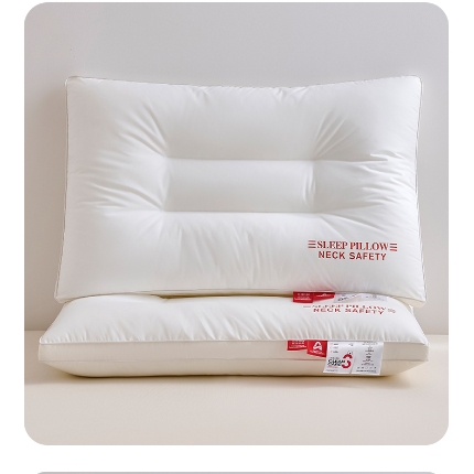 91家纺网 家纺一手货源 找家纺 兴丝露枕芯 全棉三防护颈枕 全棉羽丝枕 全棉定型枕