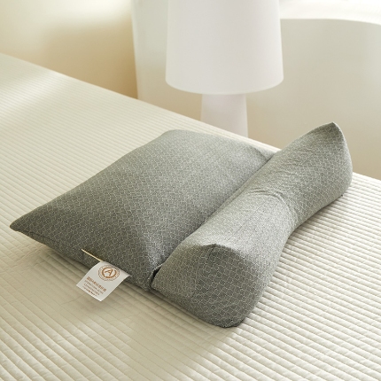 91家纺网 家纺一手货源 找家纺 （总）2025新款 全棉无印风荞麦护颈枕芯枕头 荞麦明目枕头牵引荞麦枕芯升级荞麦枕