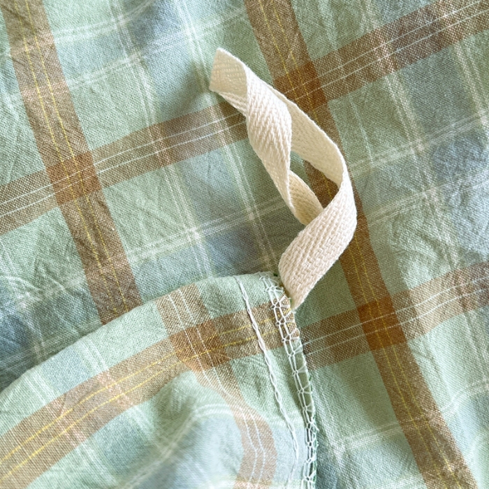 91家纺网 家纺一手货源 找家纺 （总）2025新款学生季色织全棉学生六件套上下铺组合套装日式复古大学生寝室套件