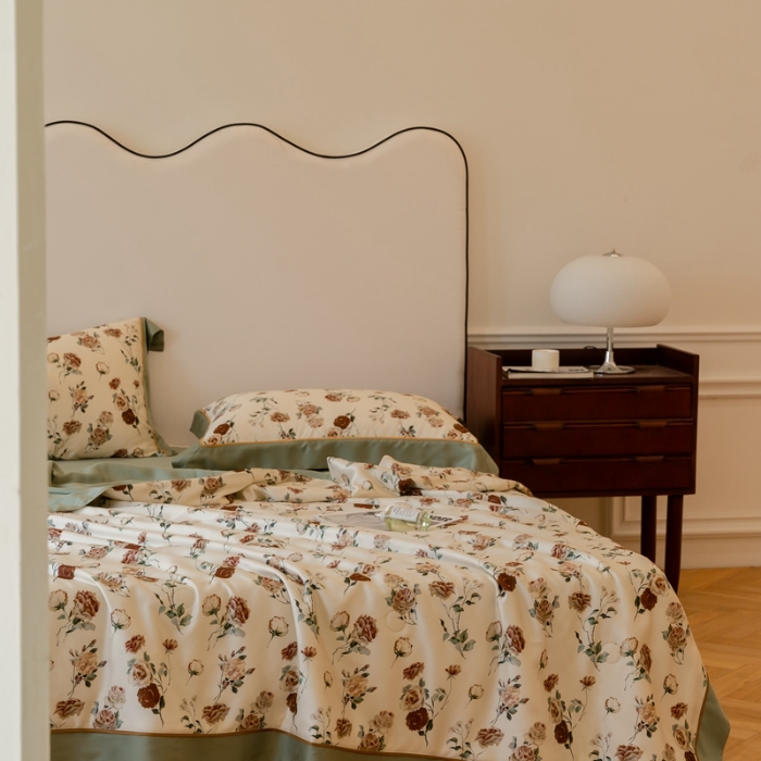 91家纺网 家纺一手货源 找家纺 （总）优然居 2023新款60支天丝数码印花夏被四件套